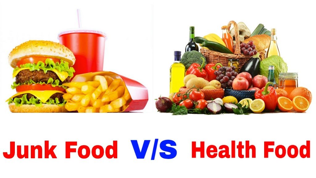 Junk food & Healthy food Difference - Newsfornet